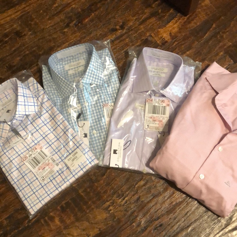 Michael Strayhan Collection of 4 Button-downs